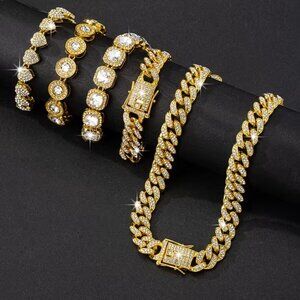 #623 Three Stylish Unisex  Bracelets, Durable, Waterproof